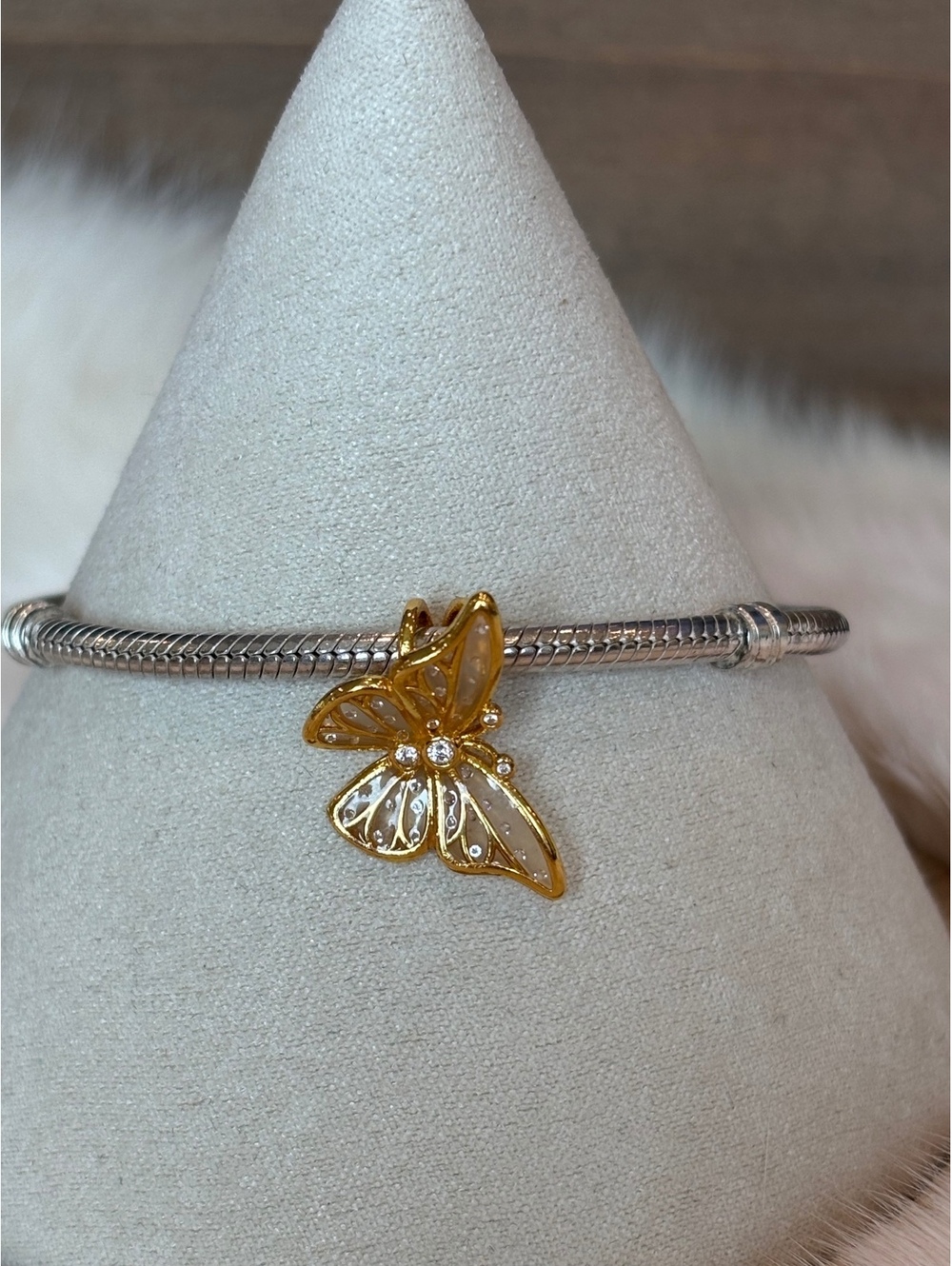 Pandora Club 2024 Butterfly Dangle Charm